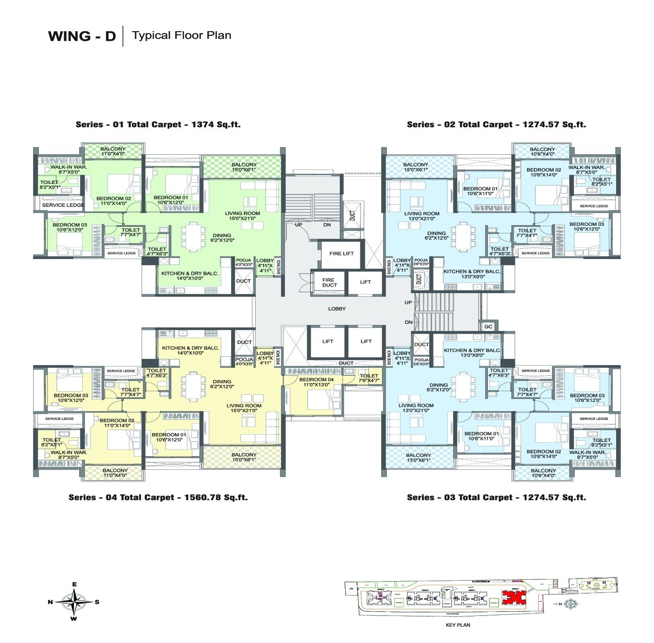 3 BHK Plan